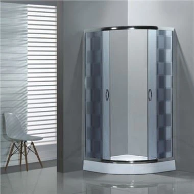 Asid Glass Twin pòt douch Box